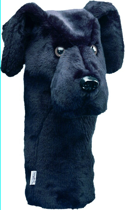 Daphne's Black Lab Hybrid Golf Headcover