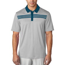 ADIDAS 3-STRIPES TEXTURED GOLF POLO