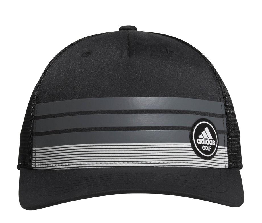 ADIDAS 3-STRIPE TRUCKER GOLF HAT