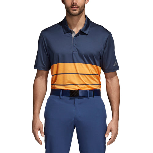 Adidas Ultimate 365 Heather Stripe Polo