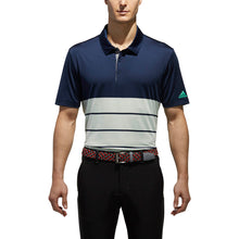 Adidas Ultimate 365 Heather Stripe Polo