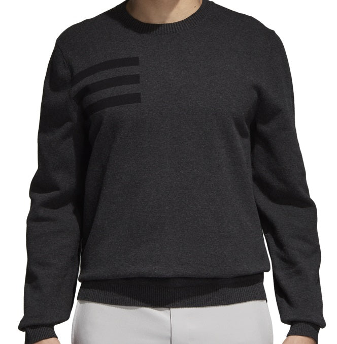Adidas 3-Stripe Crewneck Sweater
