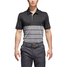 Adidas Ultimate 365 Heather Stripe Polo