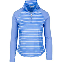 Greg Norman Womens Solar XP 1/4 Zip Stripe Pullover