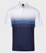 Greg Norman ML75 Microlux Stripe Print Polo