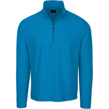 Greg Norman Heather 1/4 Zip Mock Pullover