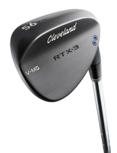 Cleveland RTX-3 Black Satin Wedge